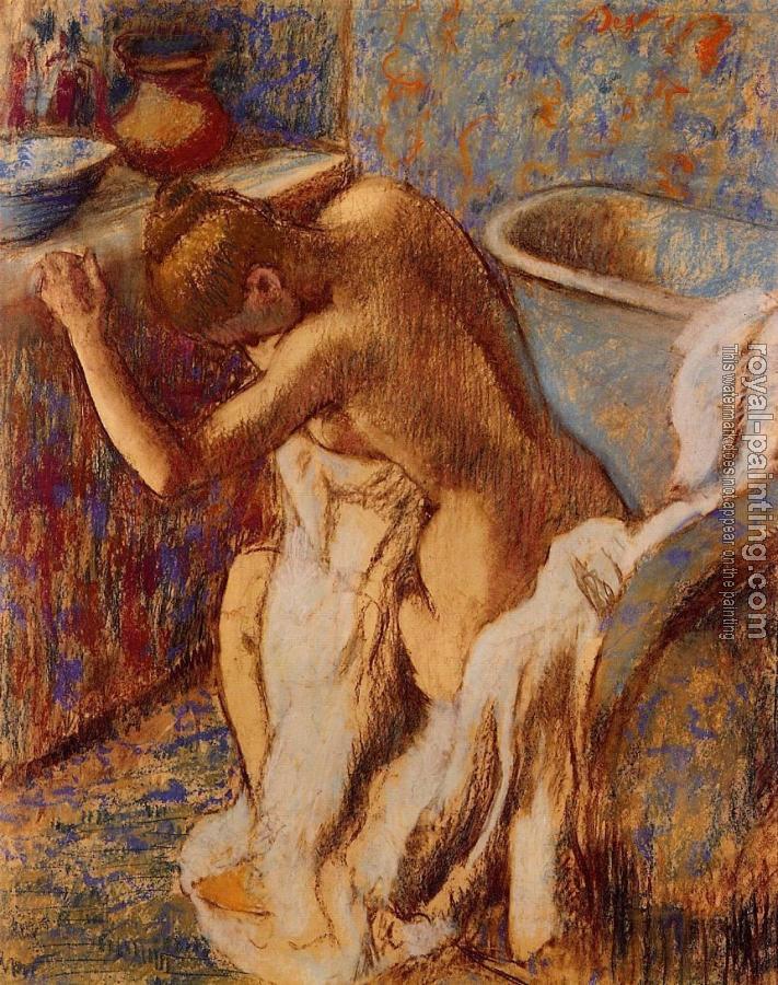 Edgar Degas : Woman Drying Herself III